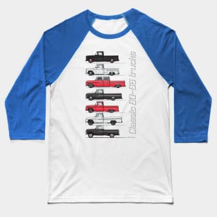 Classic 1960-1966 Trucks Baseball T-Shirt